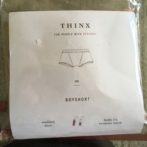 THINX XXS Boyshort beige